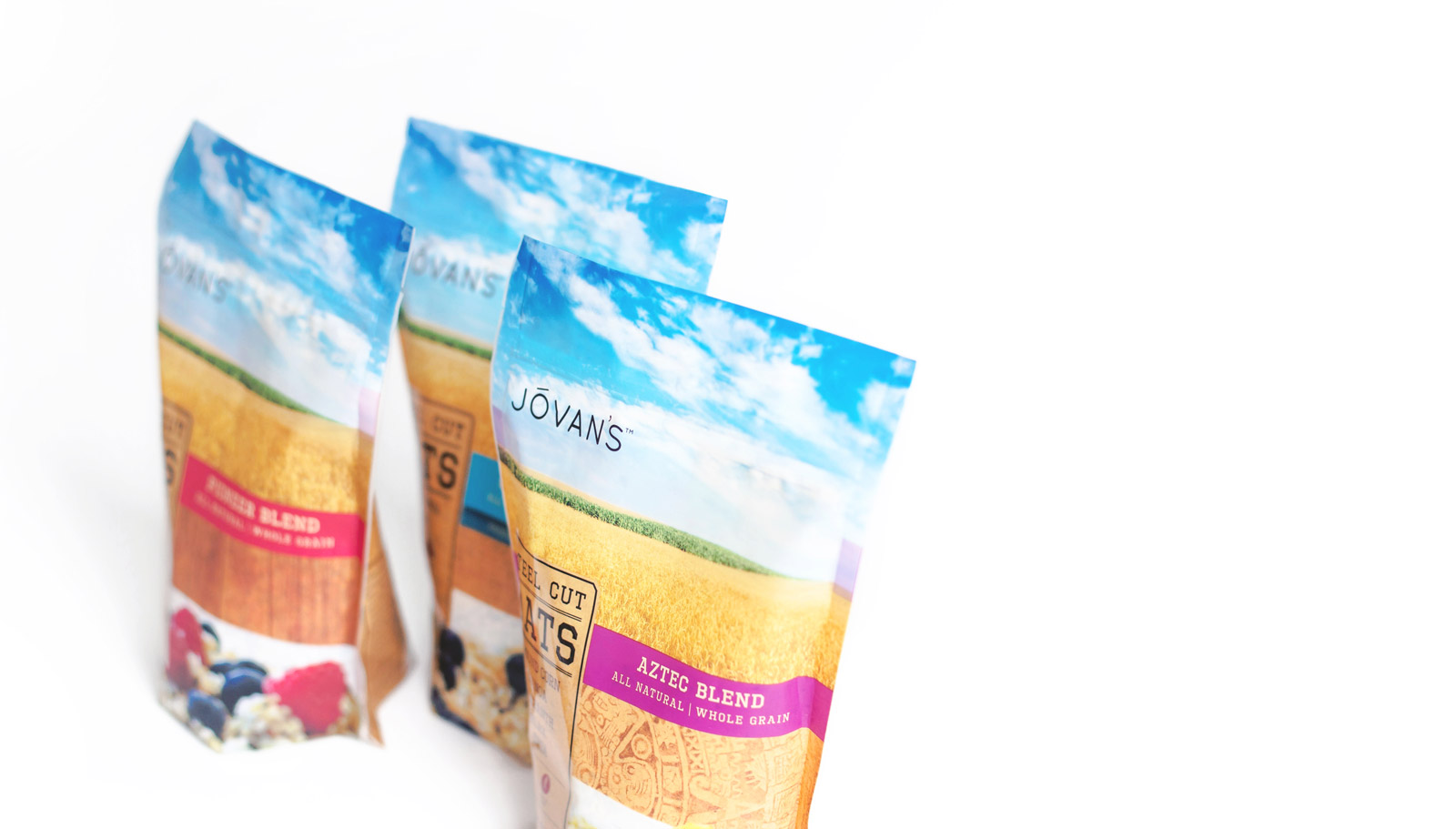 Jovan's packaging